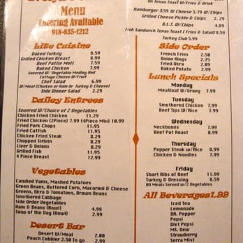 Tulsa Restaurant Week Menu Tulsa Restaurant Week Menu