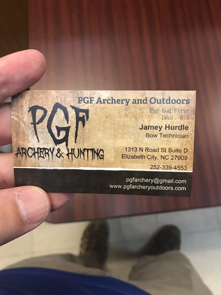 PGF Archery and Outdoors Hunting & Fishing Supplies 1313 N Road St