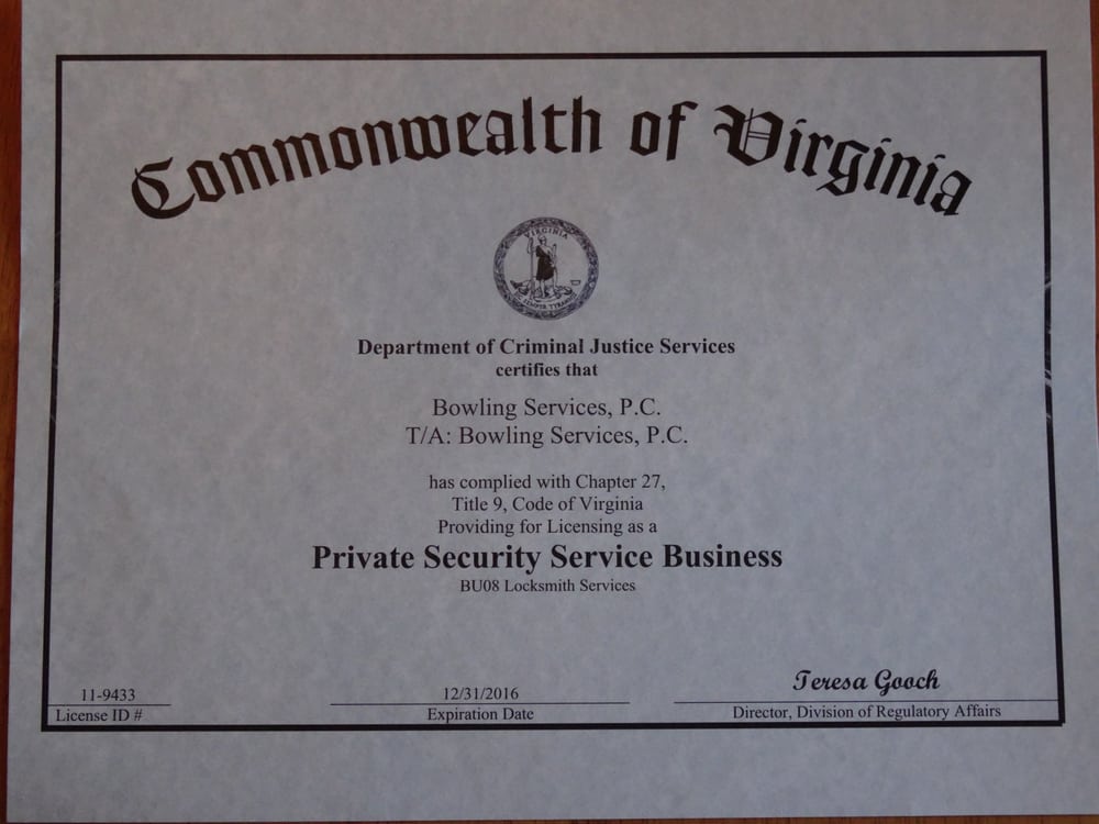 Bowling Locksmith Services