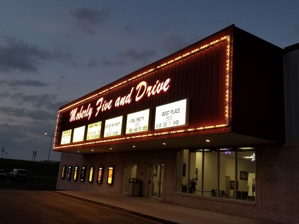 Moberly Five & Drive Cinema 3000 N Morley St, Moberly, MO Phone