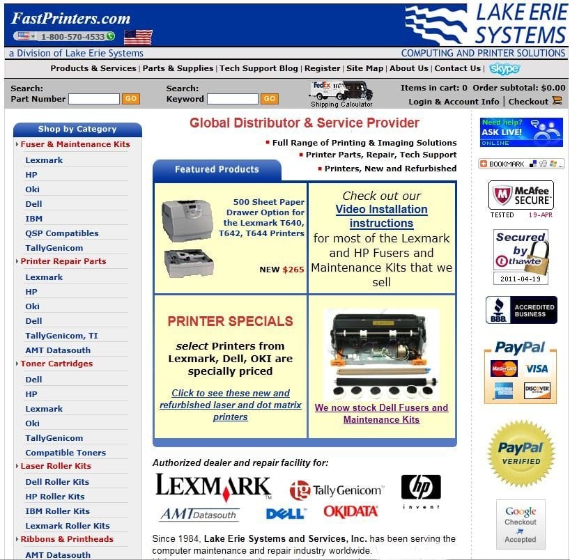 Lake Erie Systems & Services