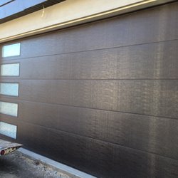 modern metal garage door. photo of garage door store boise - garden city, id, united states. side modern metal