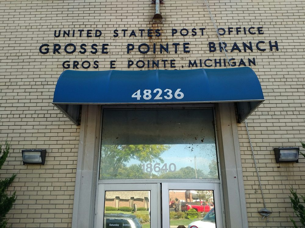 USPS Post Office Post Offices 18640 Mack Ave, Grosse Pointe Farms
