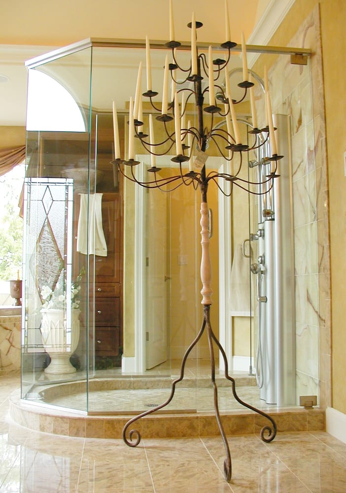 Our Expert Craftsmen Installed This Frameless Shower And Designer