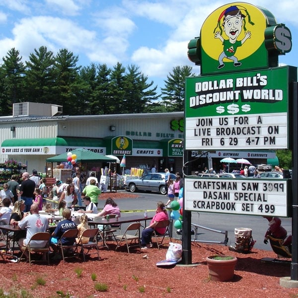 Dollar Bills Discount World CLOSED Dollar Store 133 Rockingham Rd