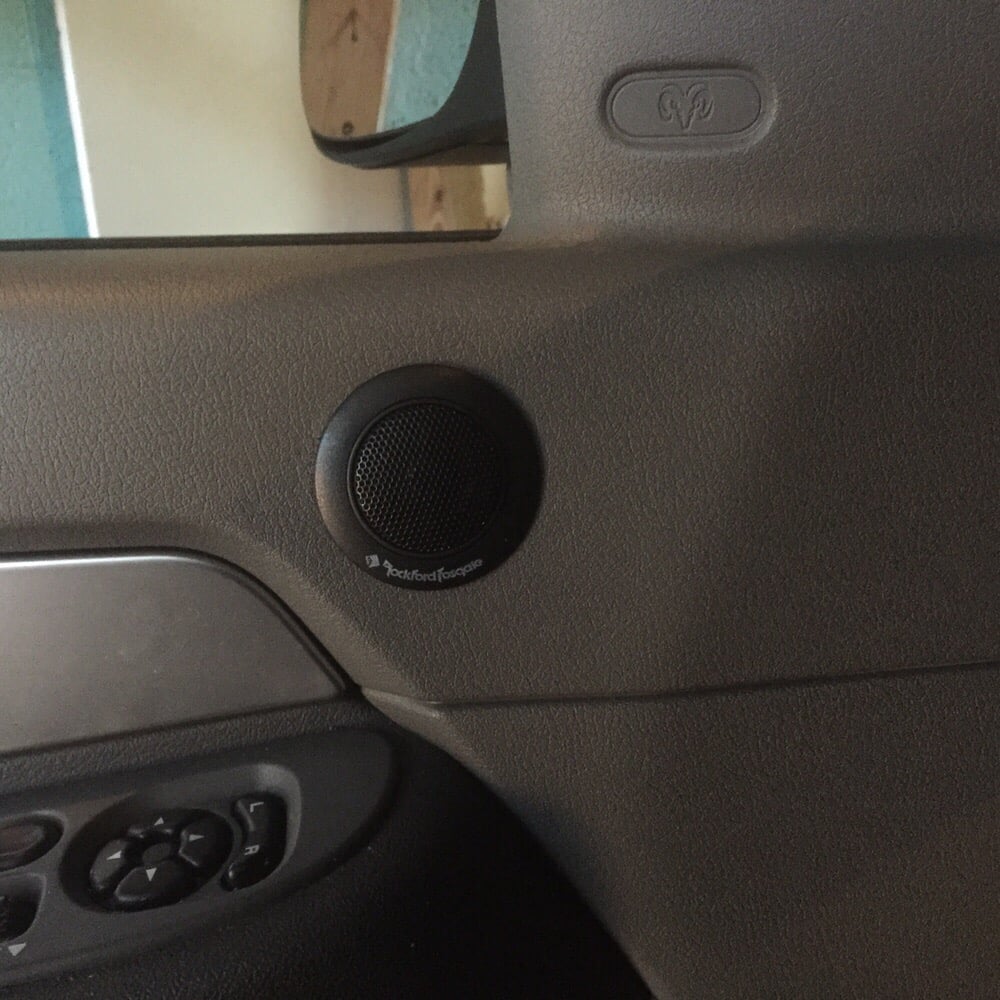 flush mount tweeters