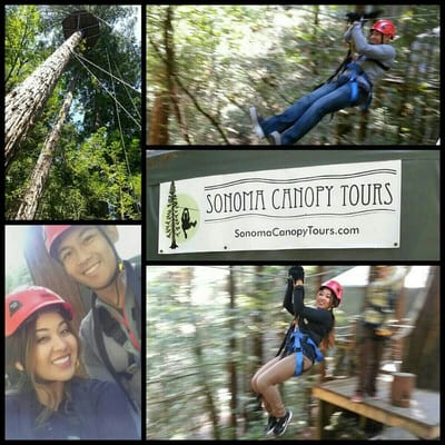 Sonoma Canopy Tours zipline