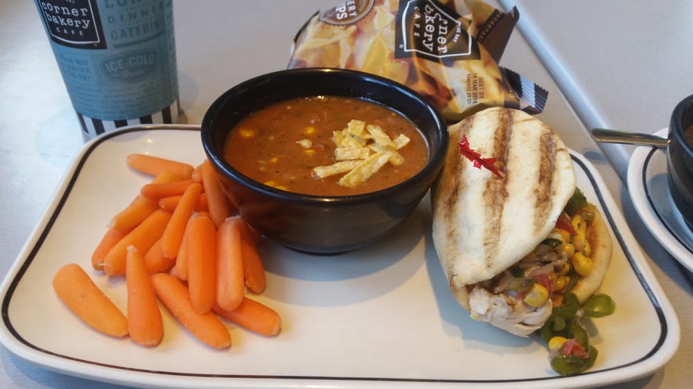 Sw En Flatbread And Tortilla Soup Yelp Photo Of Corner Bakery Cafe Southlake Tx United States Sw En Flatbread