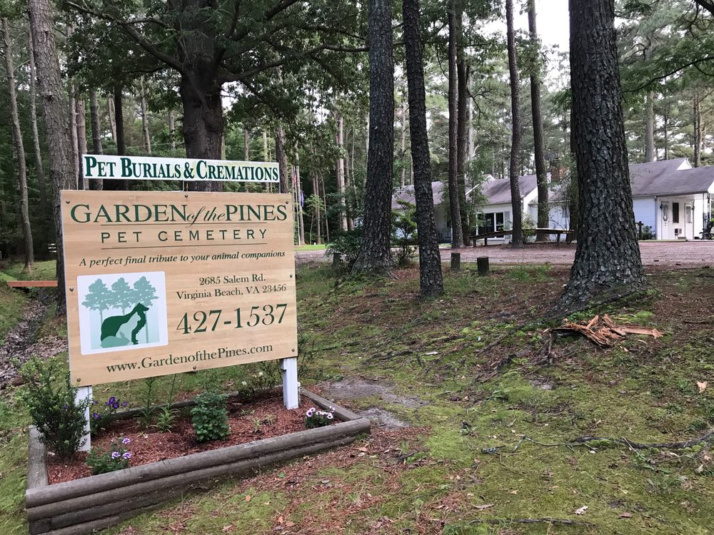 Garden of the Pines Pet Memorial - CLOSED - Pet Cremation Services