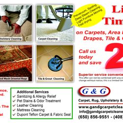 G Carpet Rug Upholstery Tile Cleaners 50 Reviews