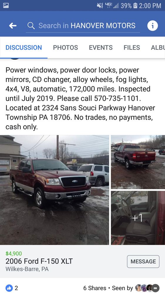 Hanover Motors Sales