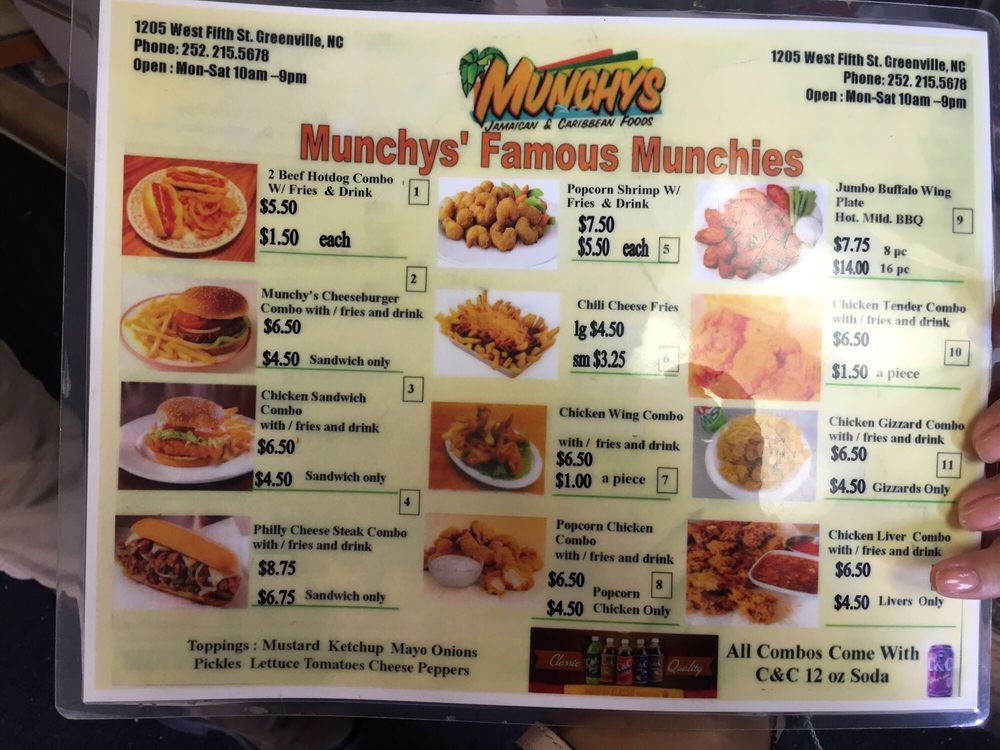 Munchy's Jamaican And Caribbean Foods