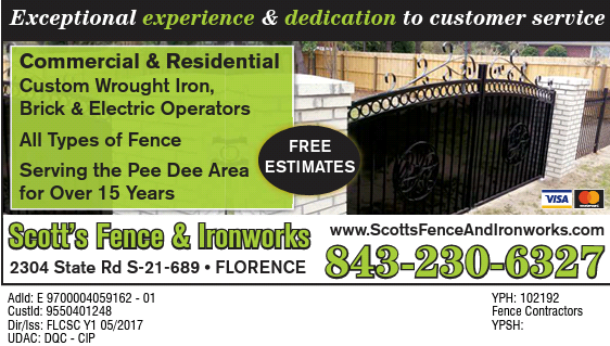 image of business Scotts Fence and Ironworks
