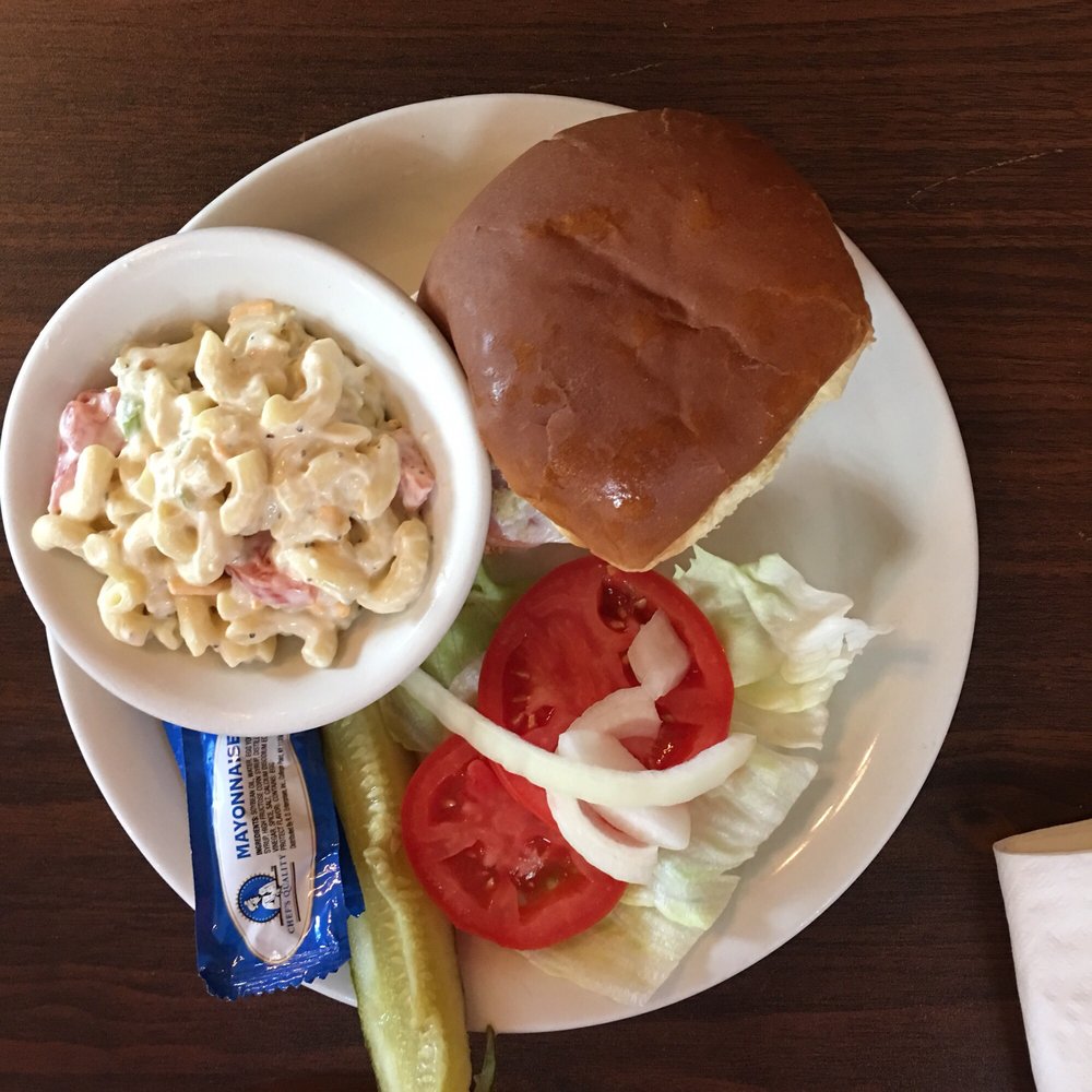 Chicken Malibu Sandwich Macaroni Salad Yelp