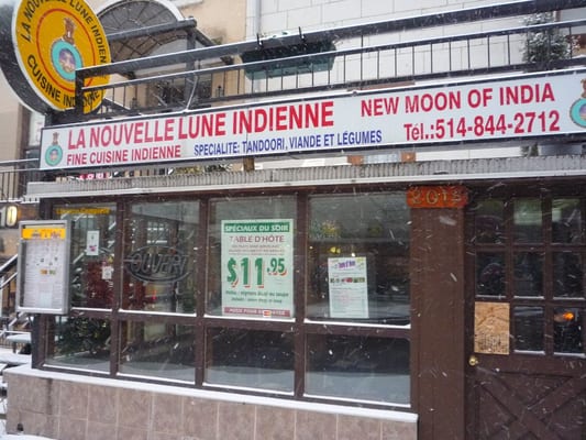 Restaurant La Nouvelle Lune Indienne