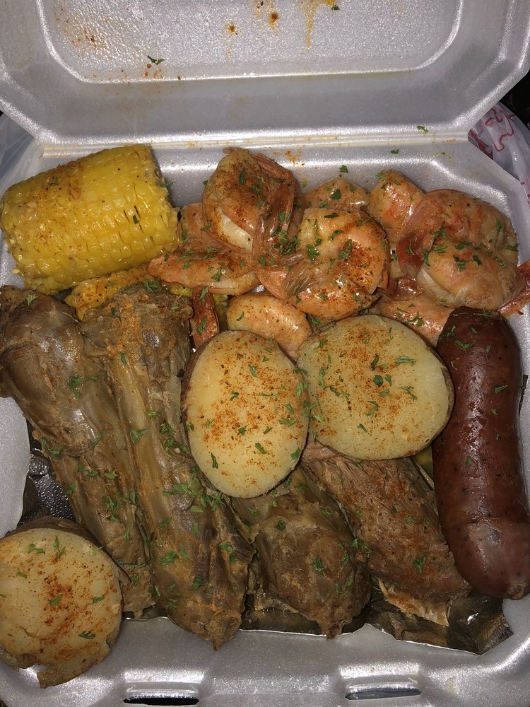 Dat Seafood Box Cajun Food