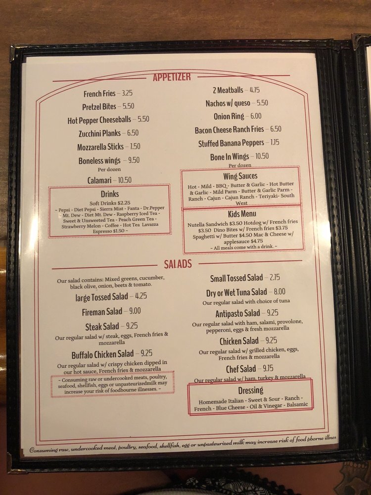 Back Draft Pizzeria And Pub