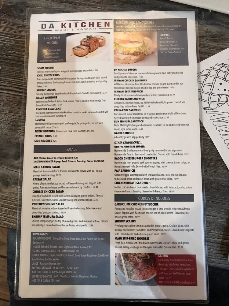 Da Kitchen Cafe 5175 Photos 3776 Reviews Hawaiian 425