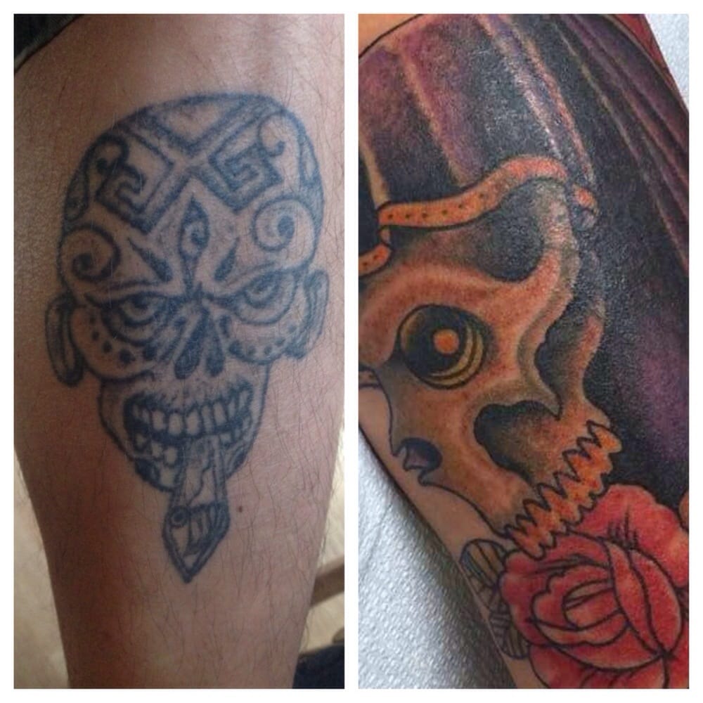 before and after tattoo by nate yelp before and after tattoo by nate yelp