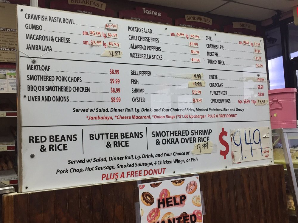 Online Menu of Tastee Restaurant Restaurant, Kenner, Louisiana, 70065