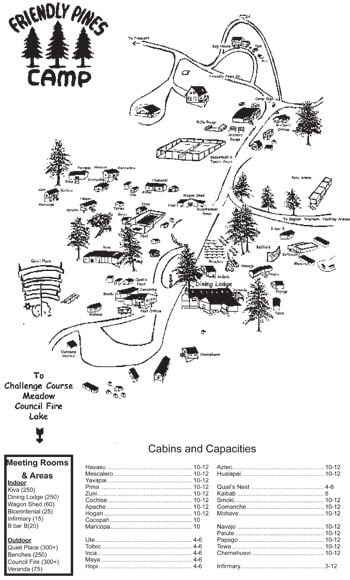 Camp Map Yelp