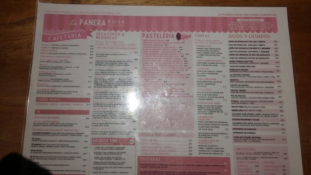 Job Search Restaurant menu, map for Panera Bread located in , Harvey LA, Manhattan Blvd.