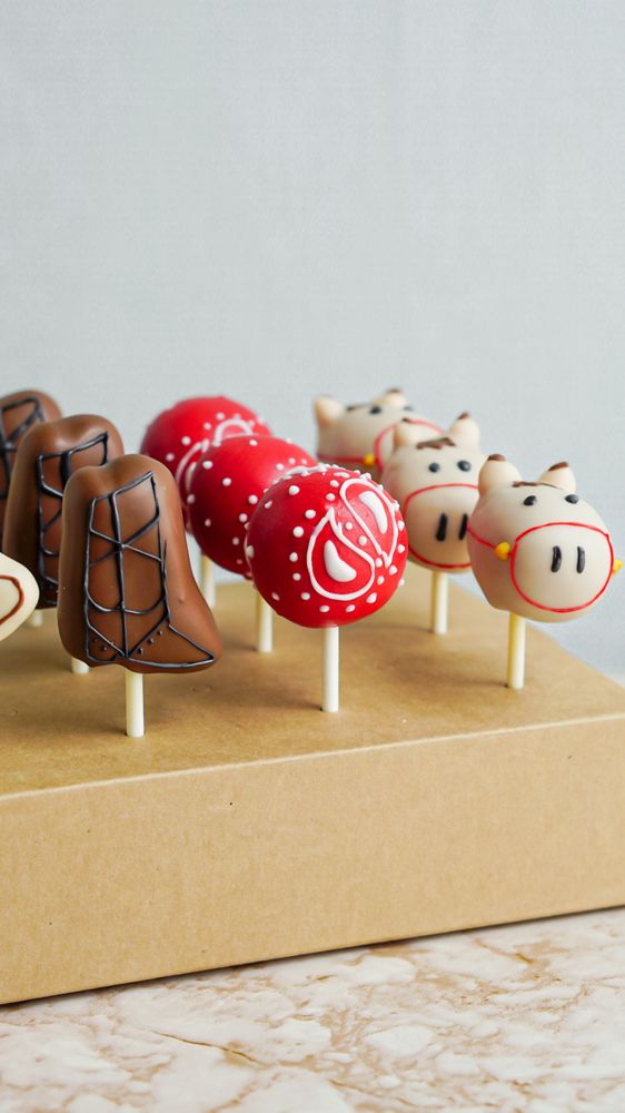 The Spark Cake Pops