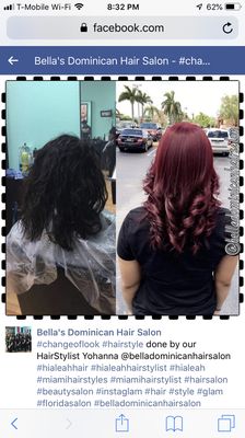 yohanna dominican hair salon 1812 nw 183rd st miami gardens dominican hairstylist