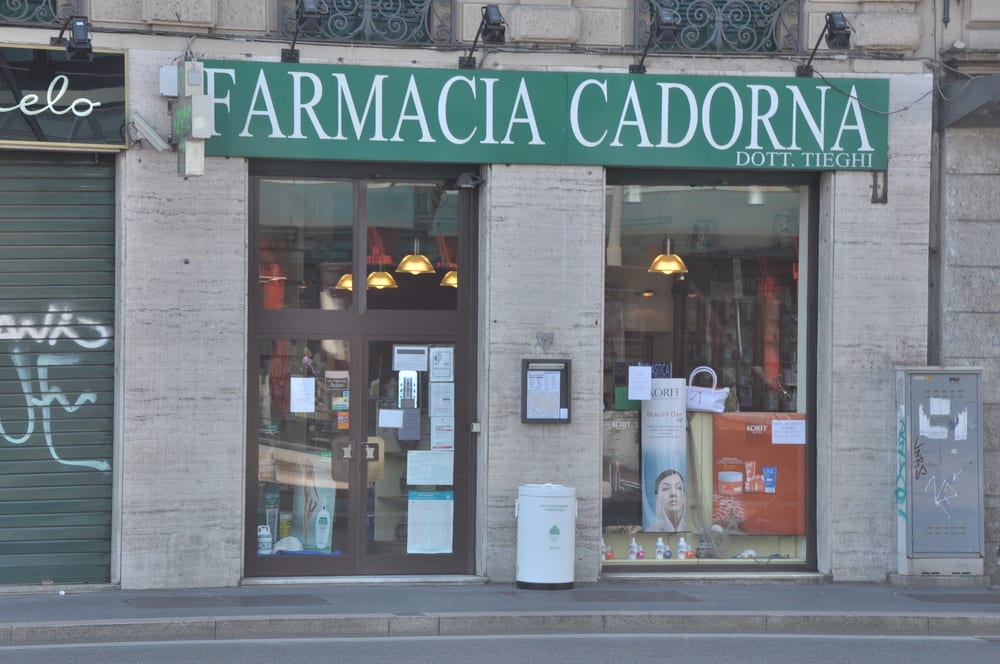 Farmacia Cadorna - Farmacias - Pl. Cadorna Luigi, 11 Farmacia Cadorna - Farmacias - Pl. Cadorna Luigi, 11