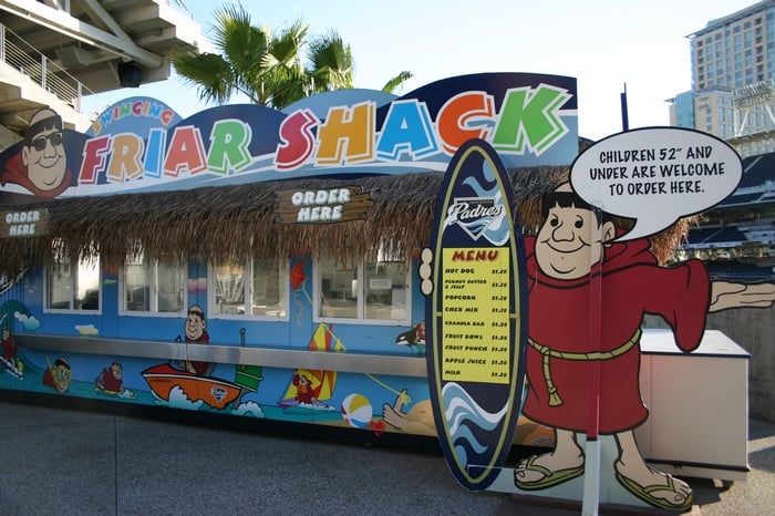 Swinging Friar Shack at Petco Park Swinging Friar Shack at Petco Park