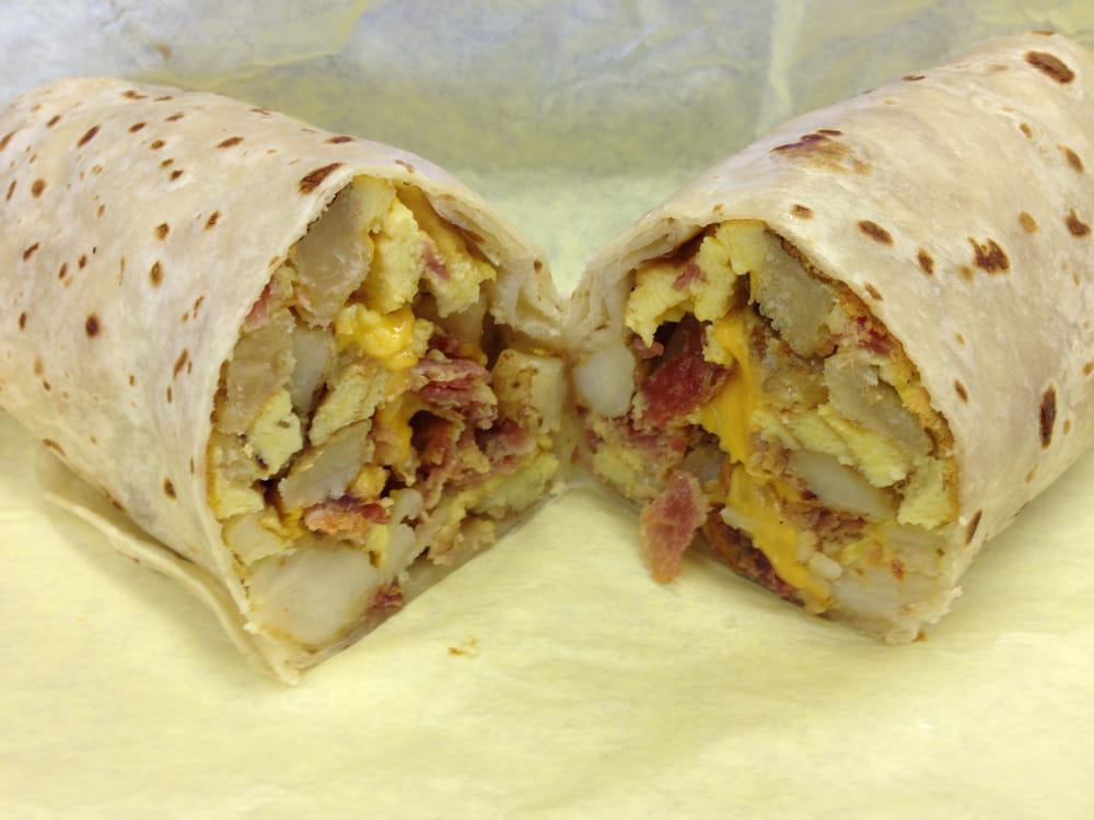 Bacon Breakfast Burrito Yelp