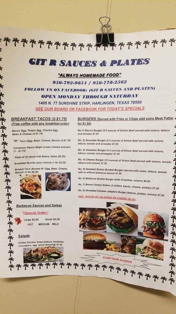 Git R Sauces & Plates