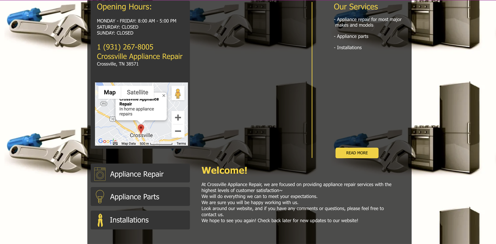 Crossville Appliance Repair