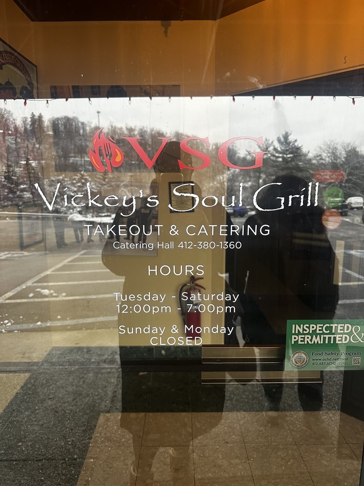 Vickey's Soul Grill Take Out, Catering and Now Dine In