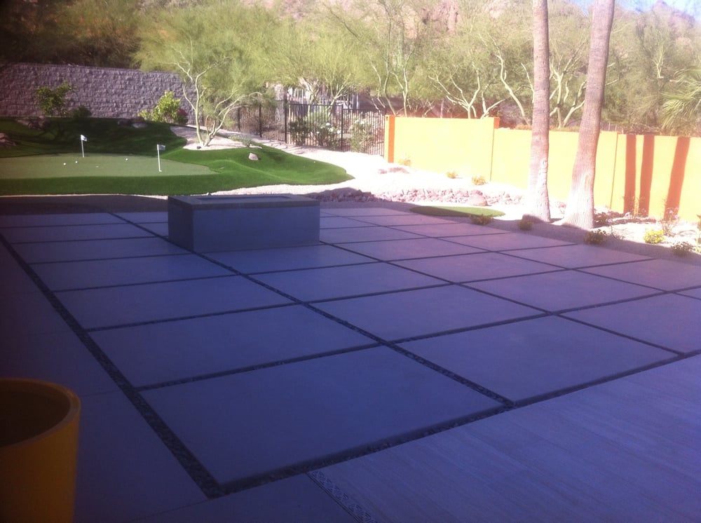 Patio with 6'x4' pads Yelp