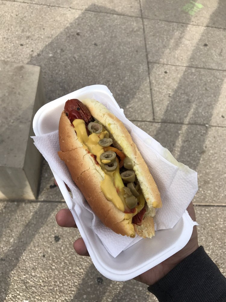 Hot Dog Stand Street Vendors 99 King Street W, Financial District