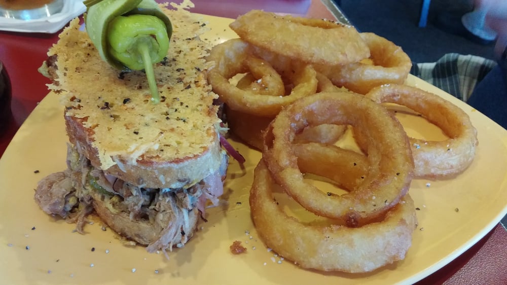 The Cubanito Sandwich with Onion Rings. Yelp
