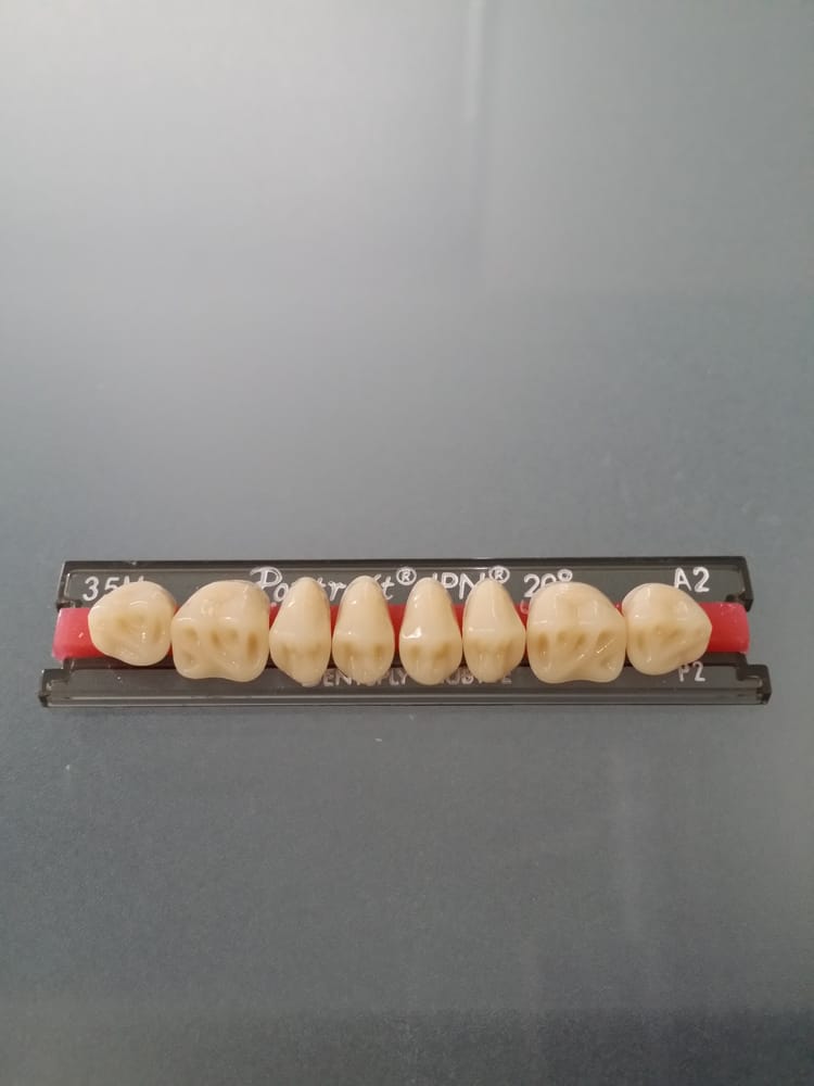 Beautiful High Quality Denture Teeth by Dentsply called Portrait IPN