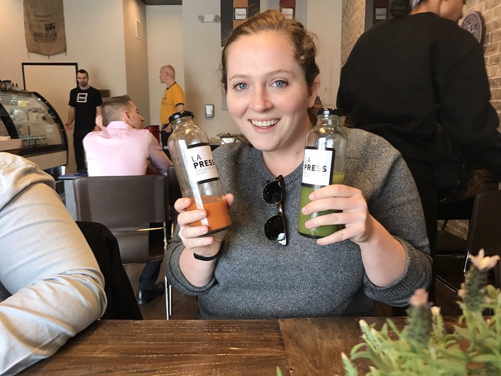 LA Press Organic Cold Pressed Juice & Coffee