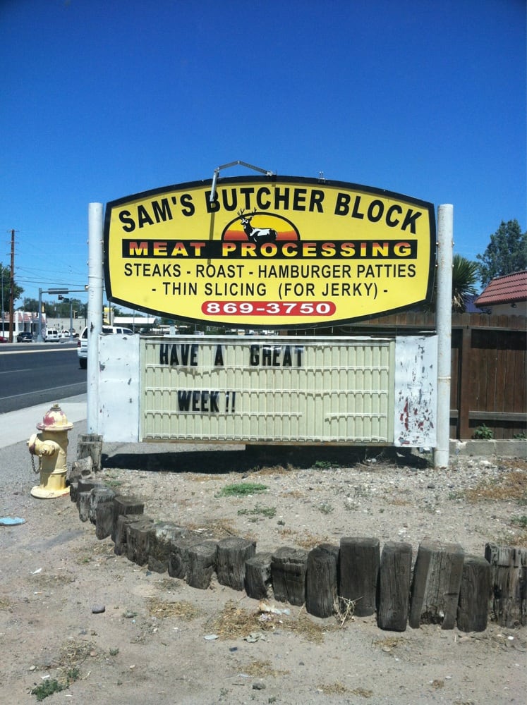 Sam’s Butcher Block Butcher 1470 Bosque Farms Blvd, Bosque Farms