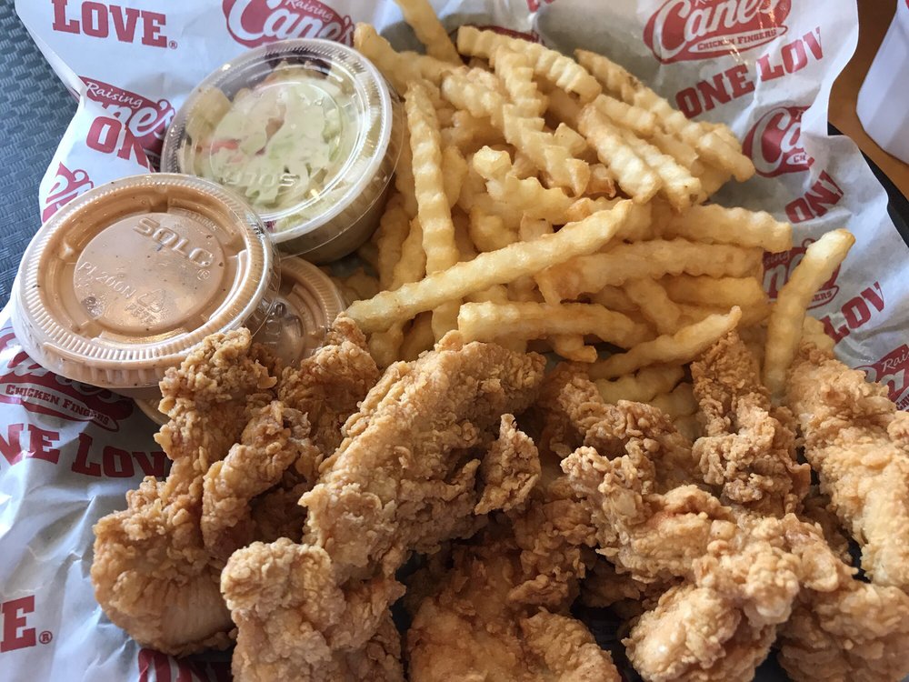 Raising Cane’s Chicken Fingers 17 Reviews Chicken Wings 100 E