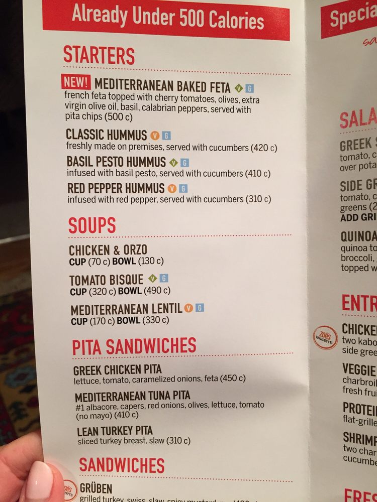 Zoes Kitchen Fort Worth Menu Zoes Kitchen Fort Worth Menu