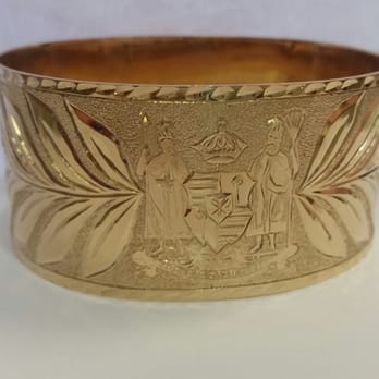 Custom Hawaiian Jewelry Up To 100mm As Seen 50mm Gold Is Custom Hawaiian Jewelry Up To 100mm As Seen 50mm Gold Is