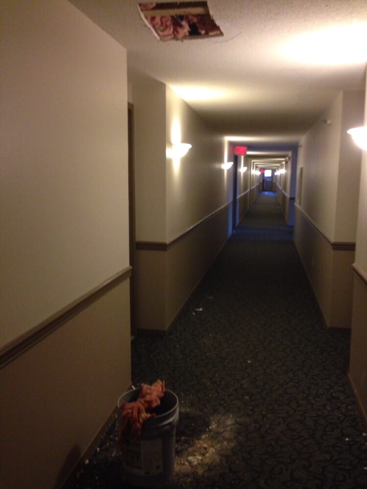 Leaking Ceiling There Was Always 1 3 Buckets Sitting In The