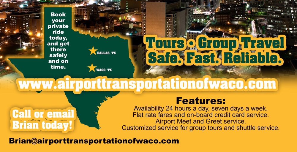 Airport Transportation Of Waco Airport Shuttles 4800 W Waco Dr