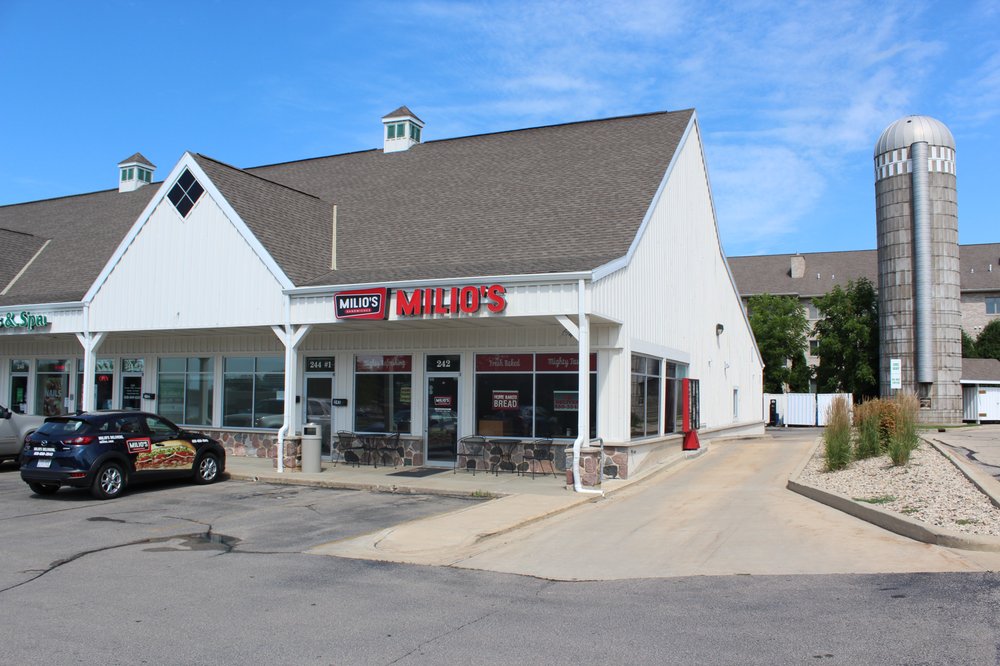 Milio’s Sandwiches Sandwiches 242 N Century Ave, Waunakee, WI