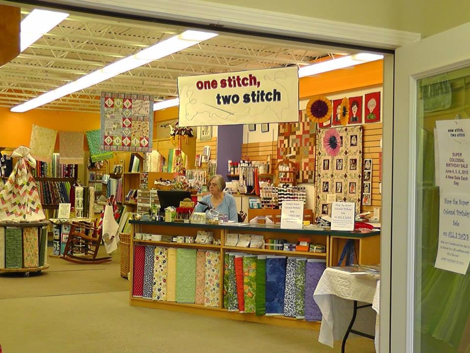 One Stitch Two Stitch Fabric Stores 81 Main St, Littleton, NH