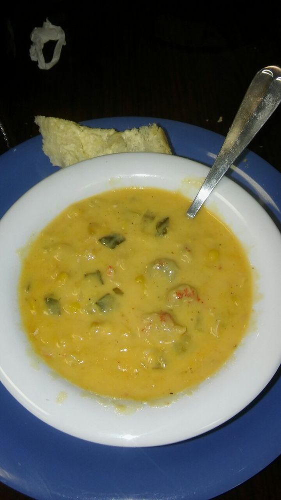 crawfish and corn bisque