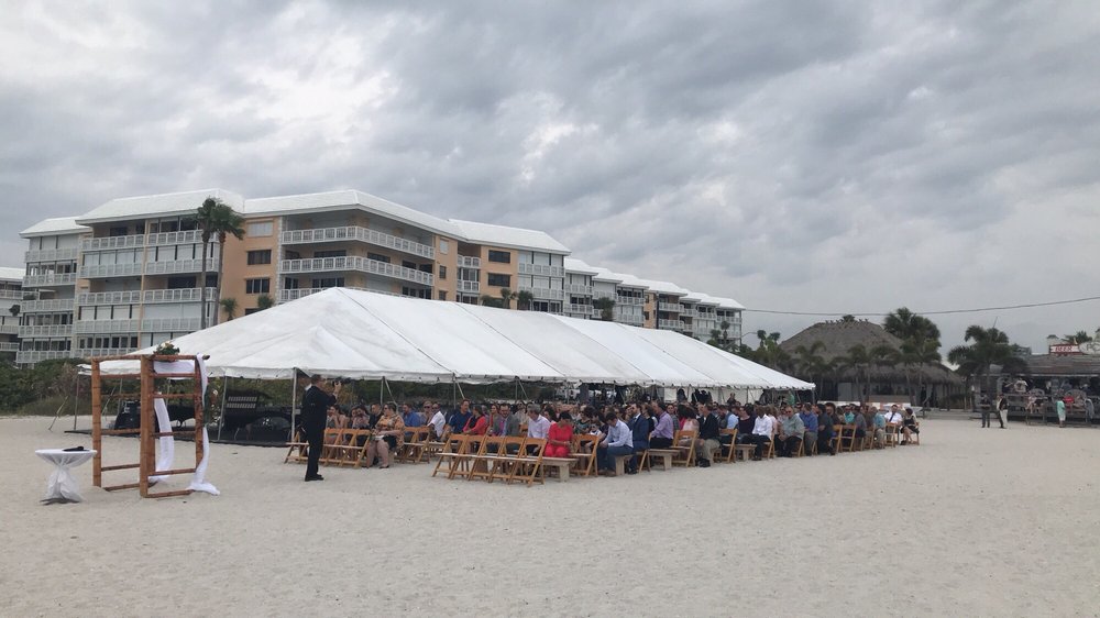 Huge Wedding Tent At Pci Beach Bar Postcard Inn St Pete Yelp Photo Of Pci Beach Bar St Pete Fl United States Huge
