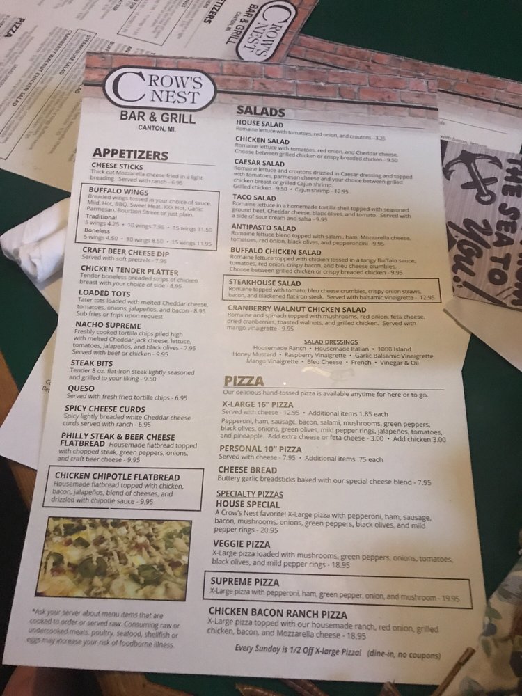 Crow’s Nest Bar & Grill 12 Photos & 66 Reviews American